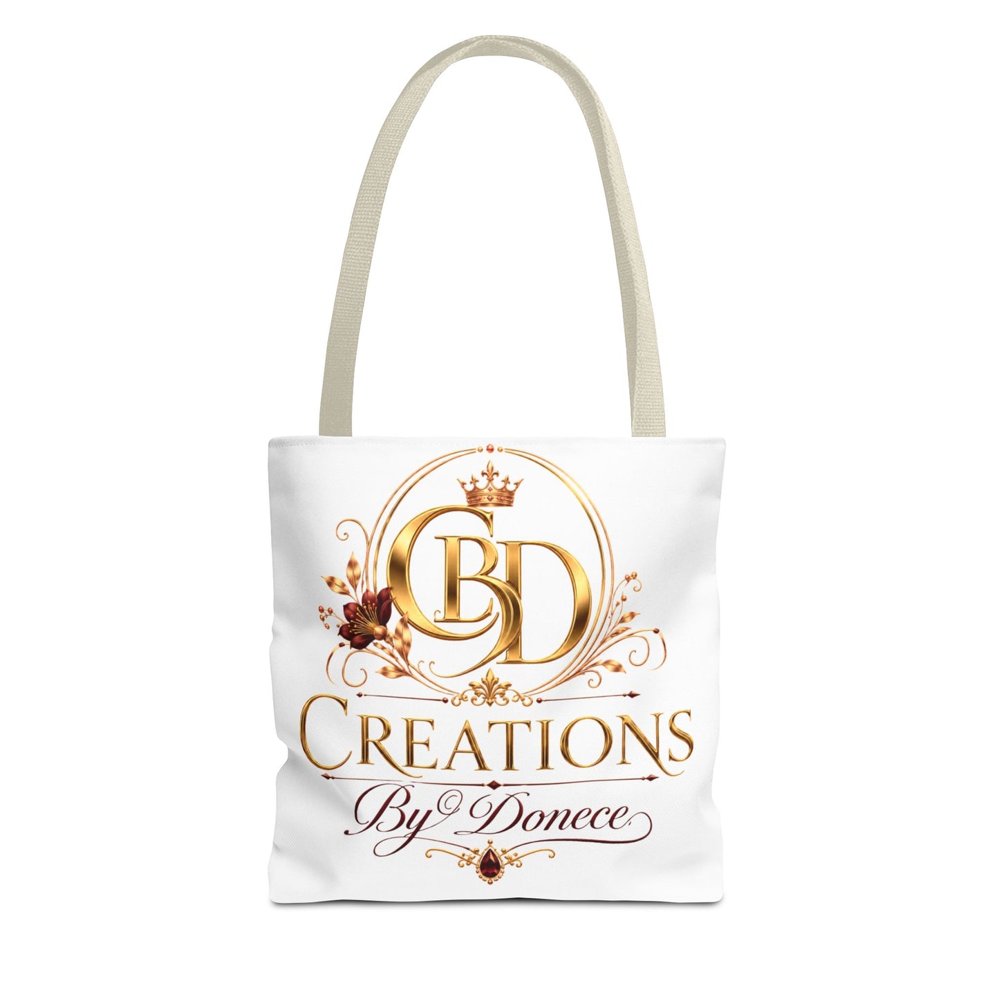 Creations By Donece Logo Tote