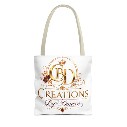 Creations By Donece Logo Tote