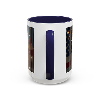 250 Years Commemorative Coffee Mug — Patriotic Eagle & American Flag Accent (11/15oz)