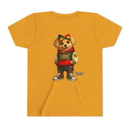 Kids Rasta Bear 'Proud Heritage' Tee
