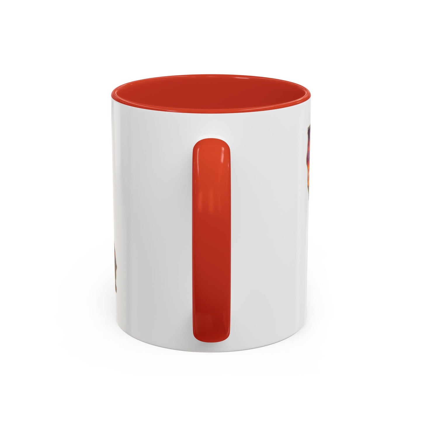 California State Shape Accent Mug – Golden Gate Sunset Coffee Cup (11/15oz)