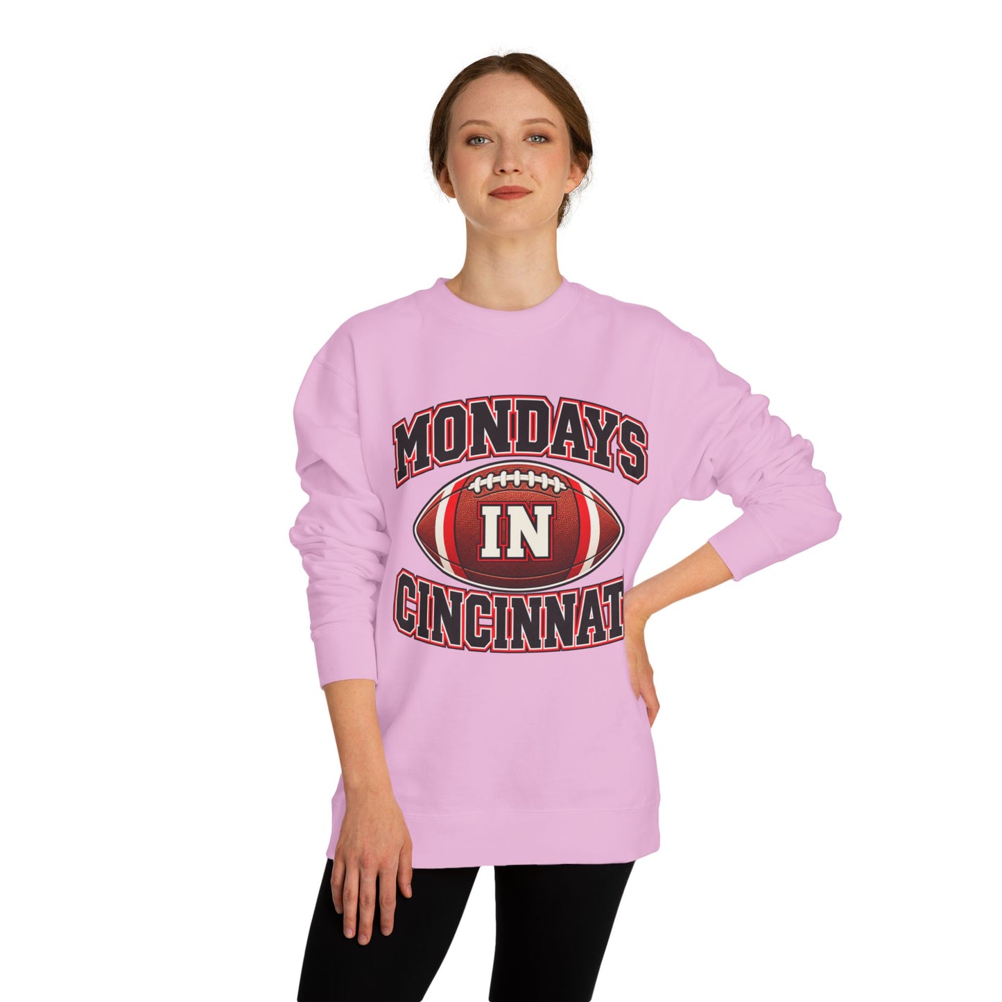 Mondays in Cincinnati Football Sweatshirt