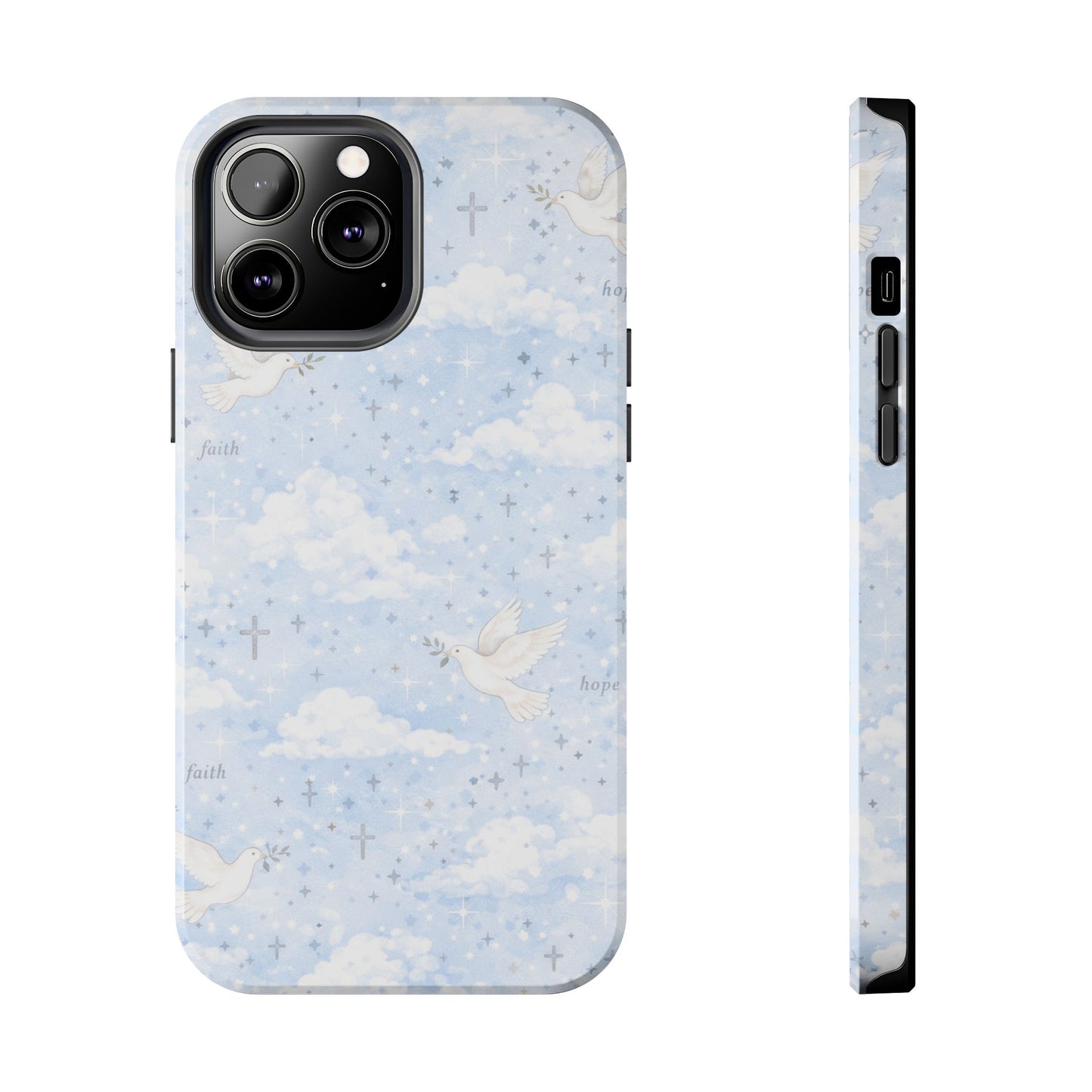 Hope Faith Phone Case | Christian floral iPhone Case