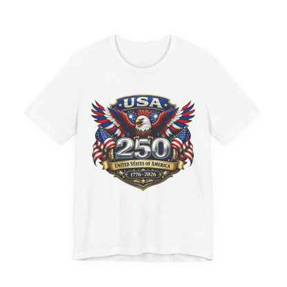 USA 250th Eagle T-Shirt — 1776–2026 Patriotic American Independence Tee