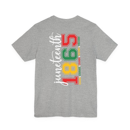 Juneteenth 1865 Celebration Tee — Black History Freedom T-Shirt