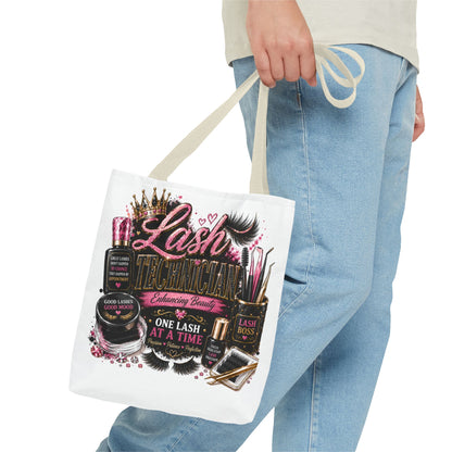 Lash Technician Tote Bag – 'One Lash at a Time' Beauty Cosmetics Canvas Tote