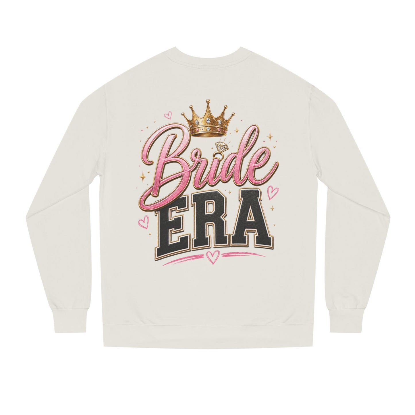 Bride Era Sweatshirt — Bachelorette Crewneck with Crown Graphic