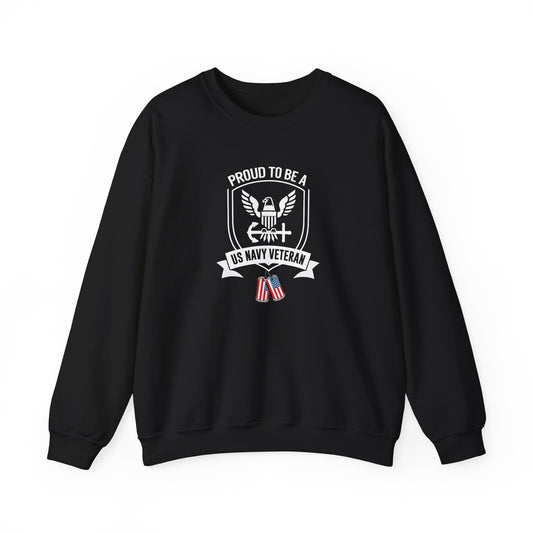 Proud to Be a US Navy Veteran Sweatshirt