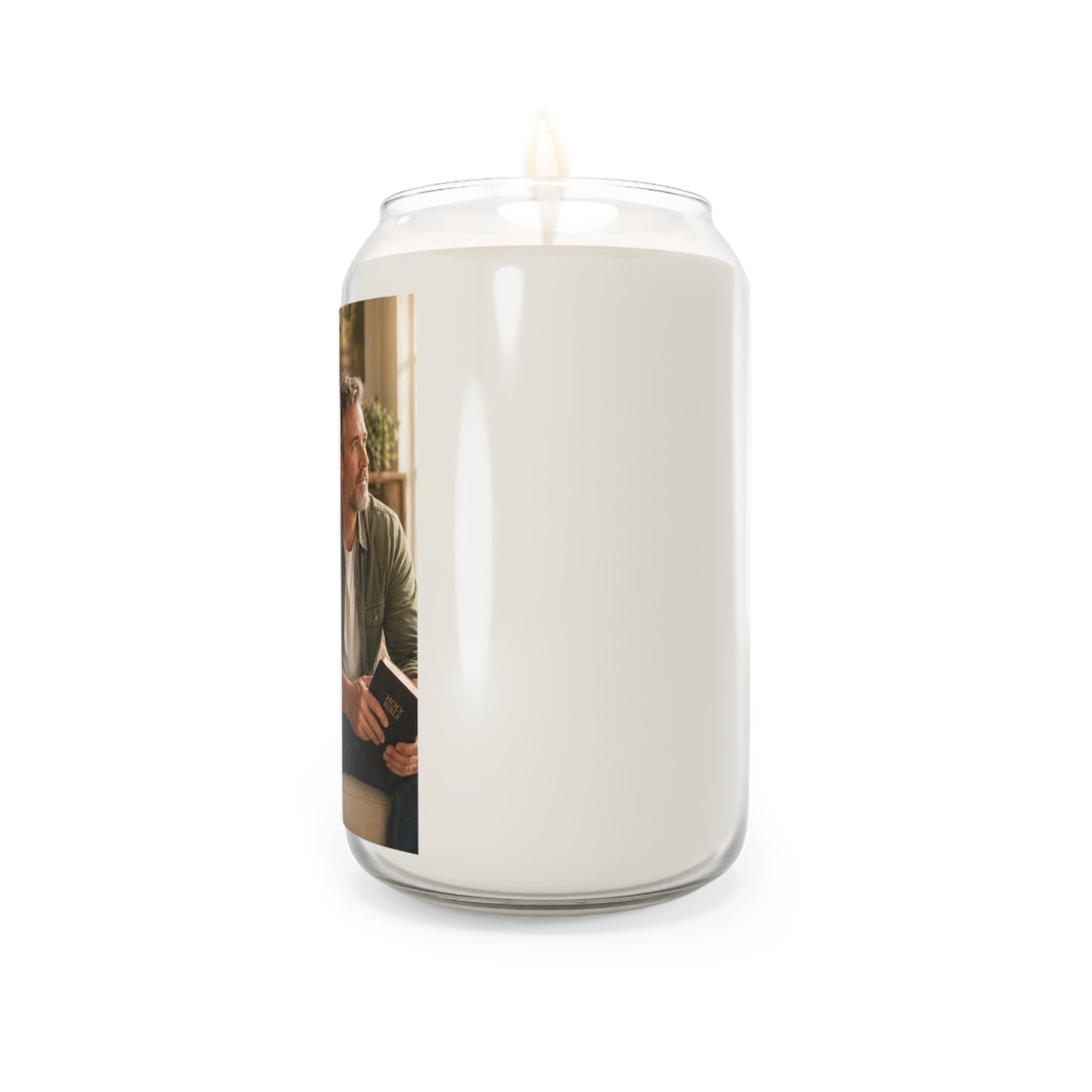 The Lord Is My Shepherd Soy Candle — 13.75oz Scented Jar (Psalm 23:1)