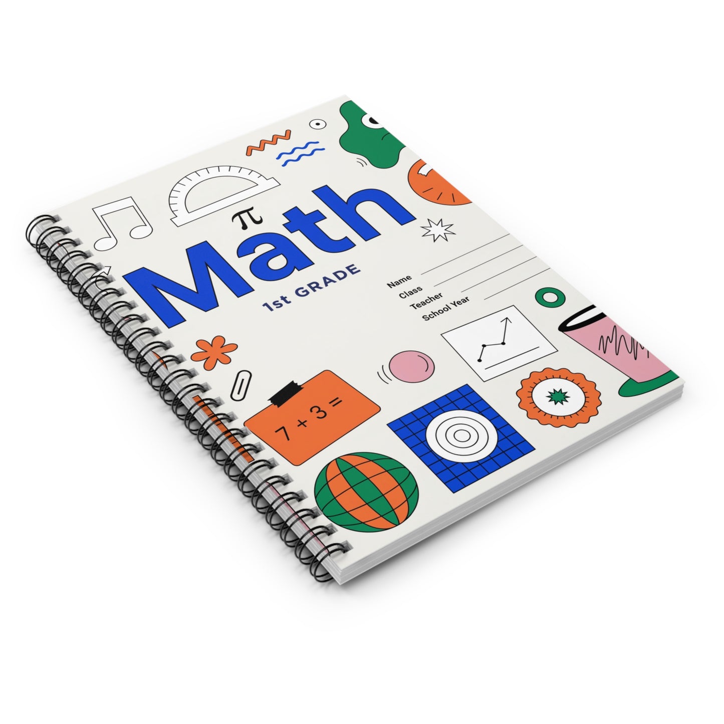 Spiral Notebook - Ruled Line