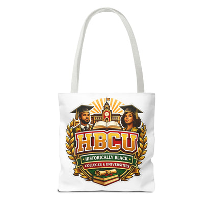 HBCU Crest Tote Bag — Historically Black Colleges & Universities Graduation Tote