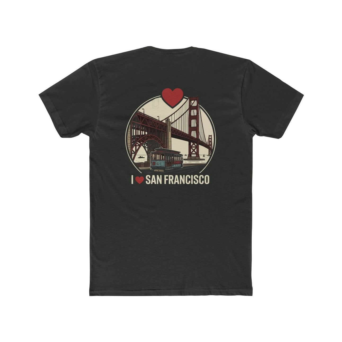 San Francisco Tee — I  San Francisco Golden Gate Bridge T‑Shirt