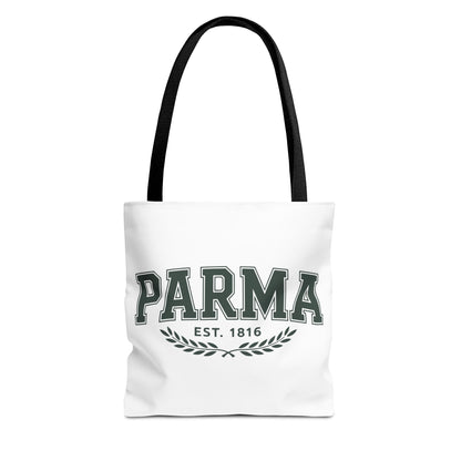 Parma Est. 1816 Tote Bag — Vintage Collegiate Canvas Tote