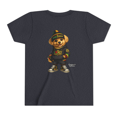 Youth Bear Graphic Tee – "I Love My Culture" Urban Streetwear