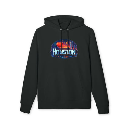 Houston Skyline Hoodie — I  Houston Graphic Pullover