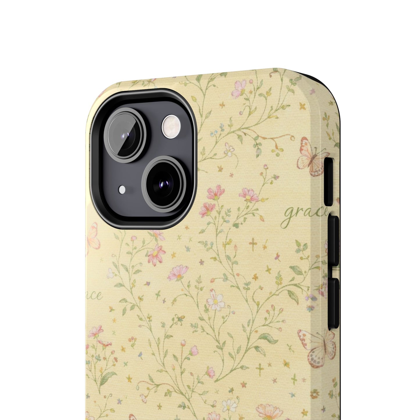 Soft Faith, Gentle Grace Phone Case | Christian floral iPhone Case