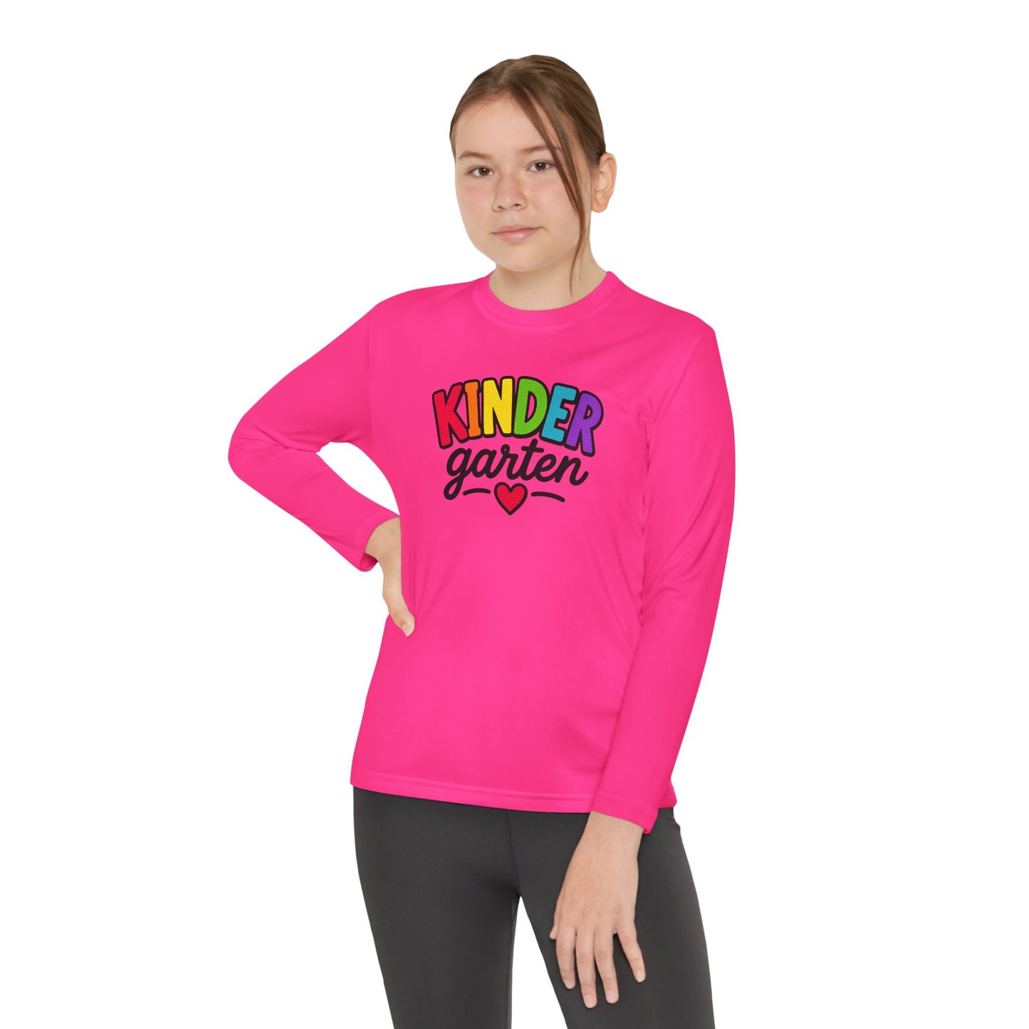 Kindergarten Rainbow Long Sleeve Tee