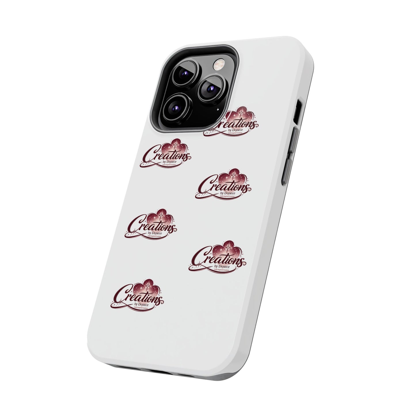 Logo Pattern Tough Phone Case — Creations Repeat Design