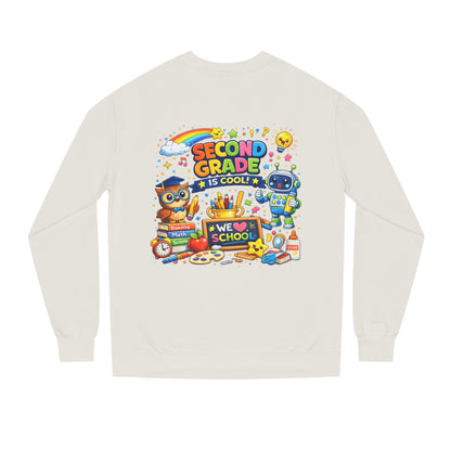 Second Grade Is Cool Sweatshirt – Cute School Kids Crewneck