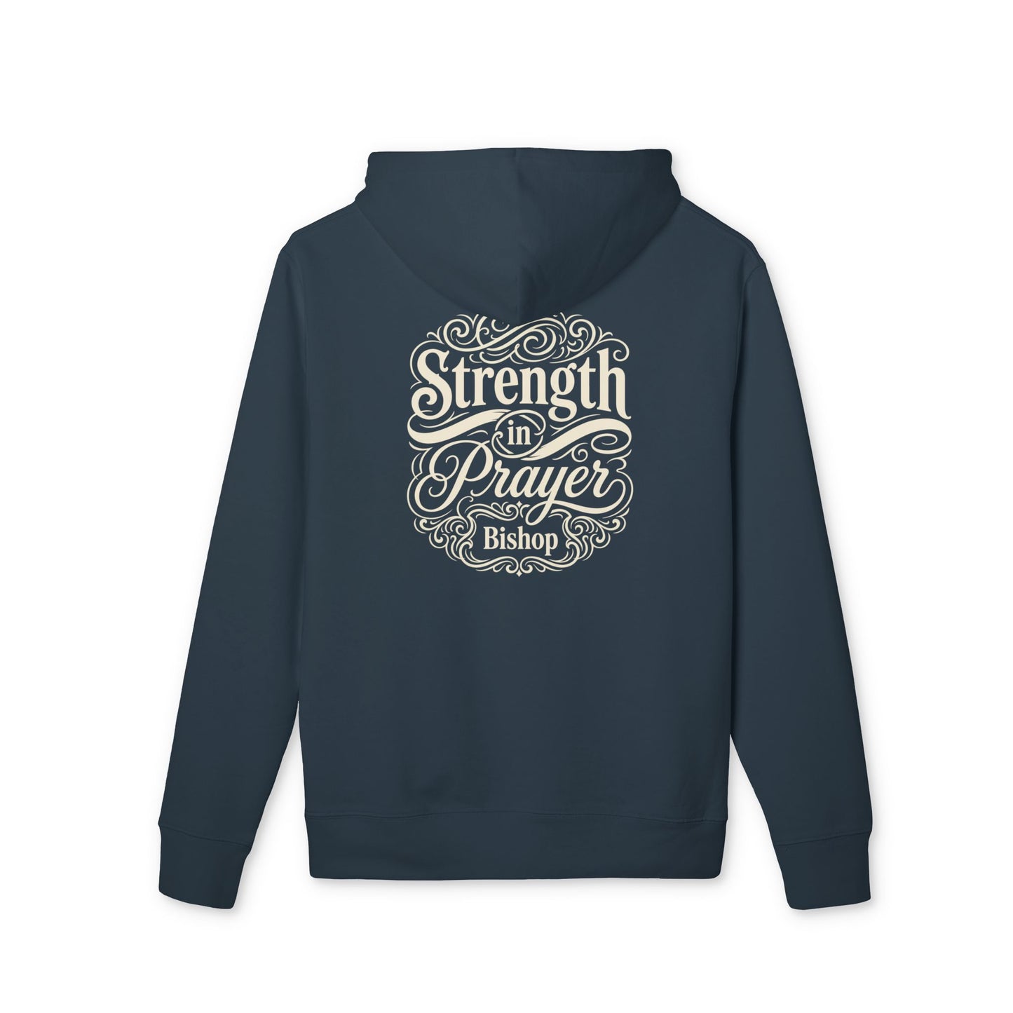 Strength in Prayer Hoodie — Christian Faith Graphic Hoodie