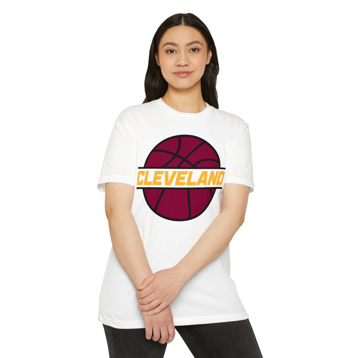 Cleveland Heart T-Shirt — Retro Script City Pride Tee