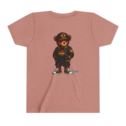 Kids 'Black History' Streetwear Bear Tee