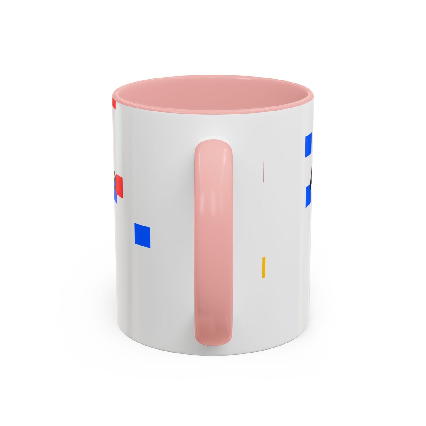 Autism Acceptance Accent Coffee Mug – Colorful Puzzle Square Design (11/15 oz)