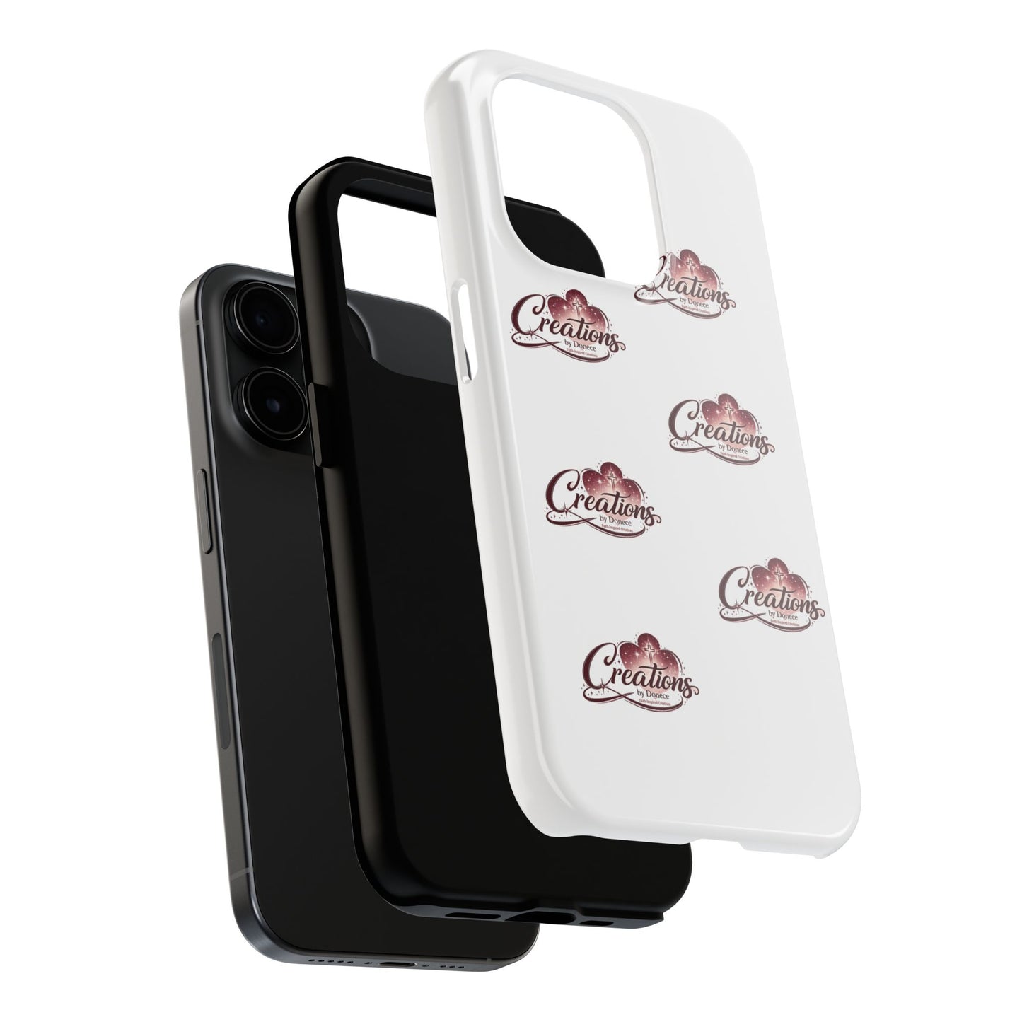 Logo Pattern Tough Phone Case — Creations Repeat Design