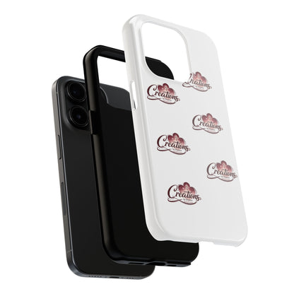Logo Pattern Tough Phone Case — Creations Repeat Design