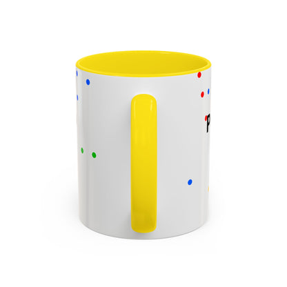 ADHD and Coffee Accent Mug — Funny Neurodivergent Travel Coffee Cup