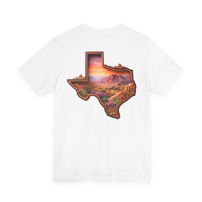 Texas Sunset Landscape T-Shirt