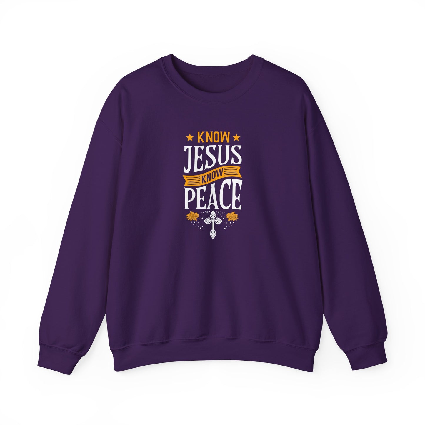 Know Jesus Know Peace Sweatshirt