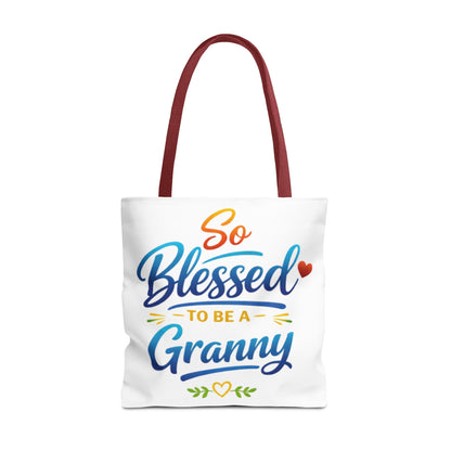 So Blessed to Be a Granny Tote Bag — Gift Tote for New Grandmothers