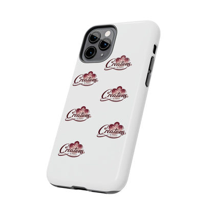 Logo Pattern Tough Phone Case — Creations Repeat Design