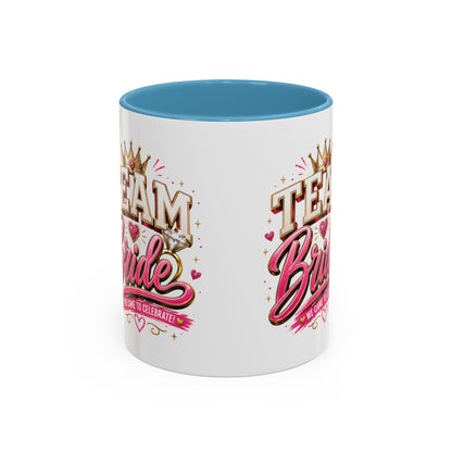 Team Bride Coffee Mug — 'Team Bride' Bachelorette Accent Mug (11/15oz)