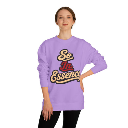 So In Essence Sweatshirt — Retro Script Graphic Crewneck