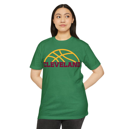 Cleveland  T-Shirt — Retro Hoop Team Tee