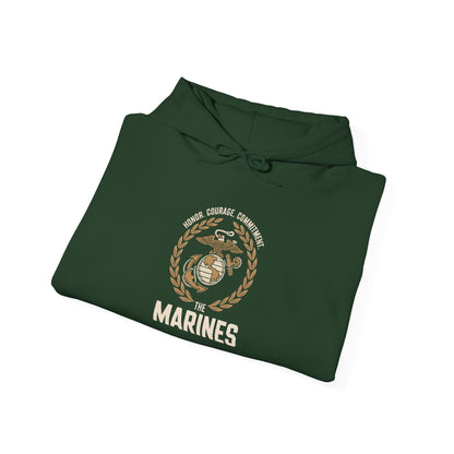 Honor Courage Commitment The Marinesk Hoodie