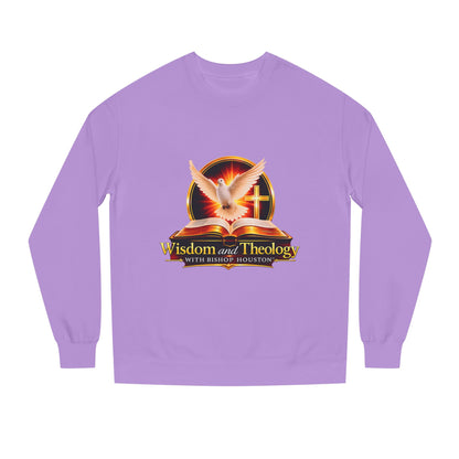 Wisdom and Theology Crewneck Sweatshirt — Dove & Cross Christian Pullover