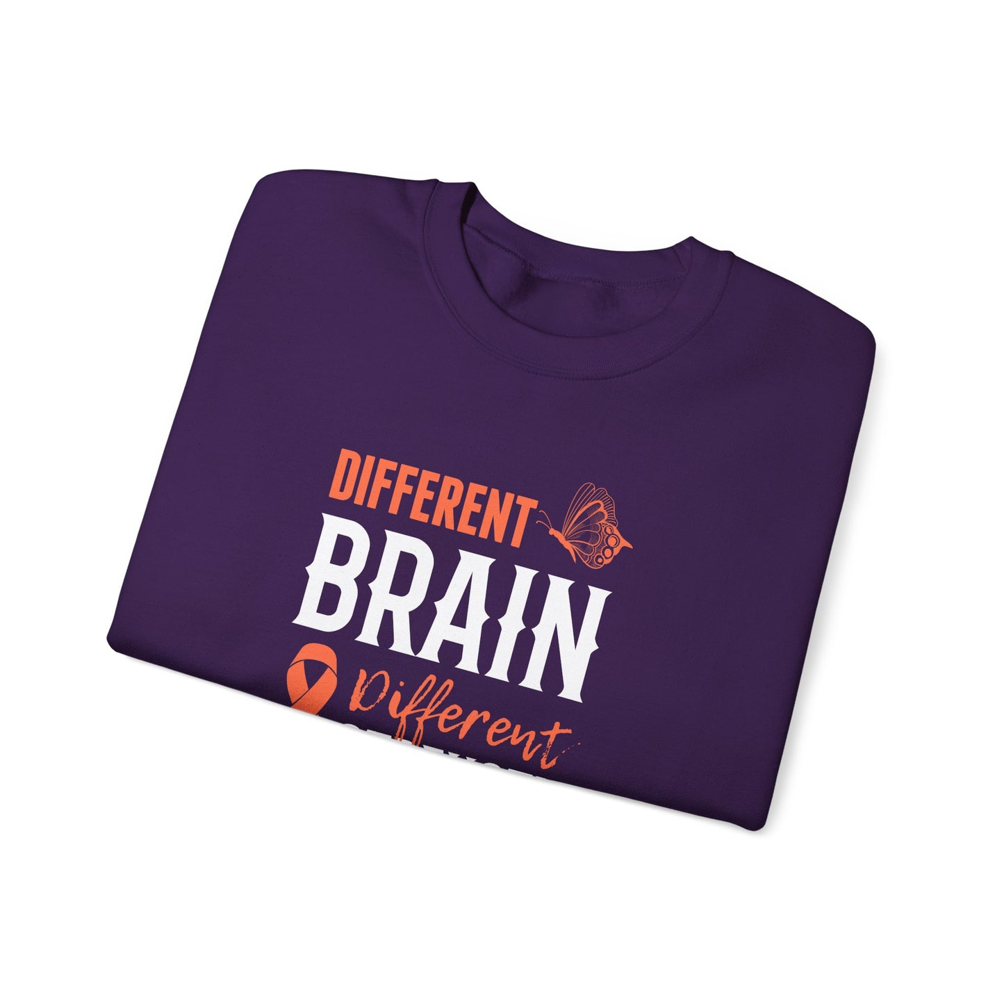 Different Brain Different Strength Crewneck Sweatshirt