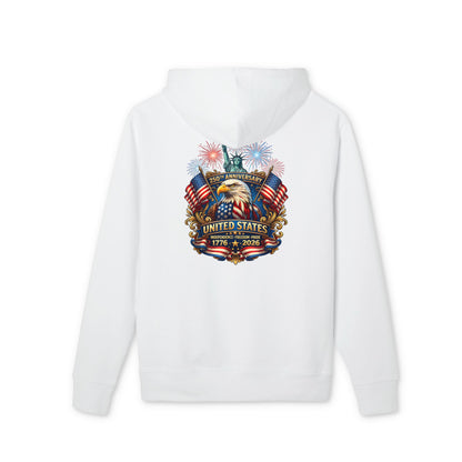 Patriotic Eagle Hoodie — United States 1776–2020 Memorial Design
