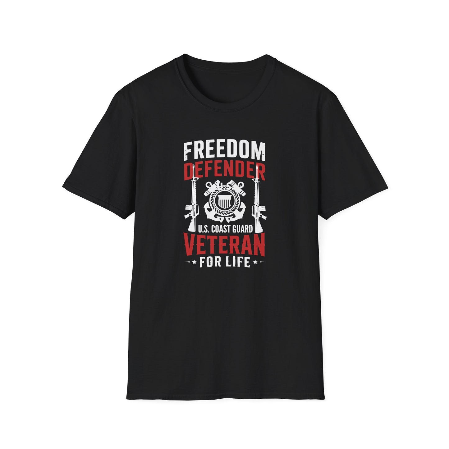 Freedom Defender U.S. Coast Guard Veteran T-Shirt