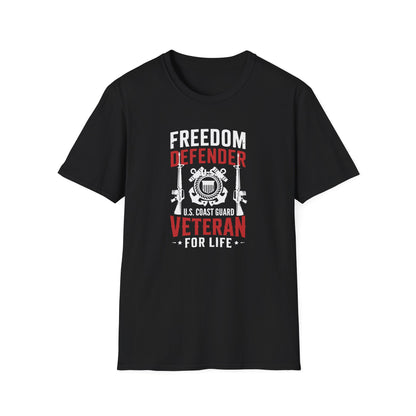 Freedom Defender U.S. Coast Guard Veteran T-Shirt