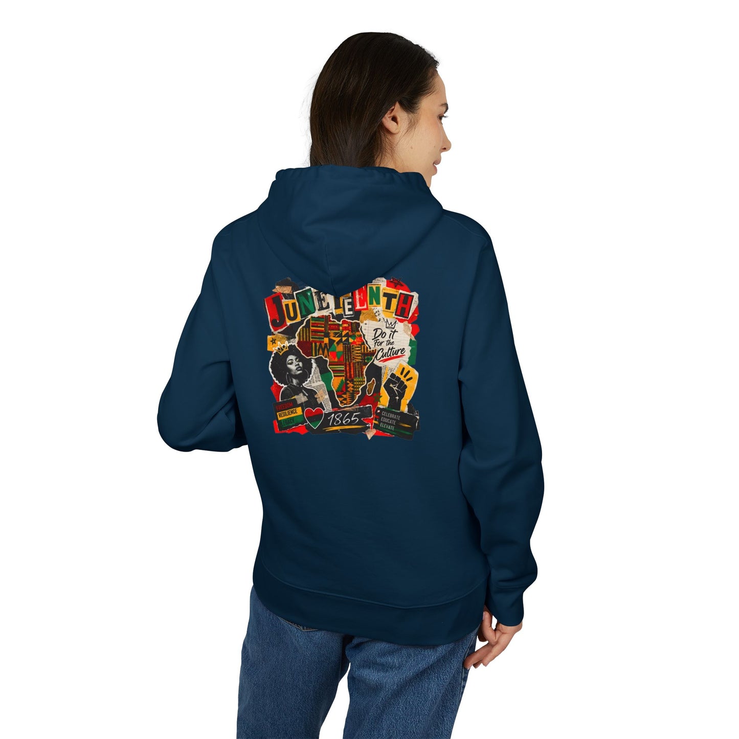 Juneteenth Celebration Hoodie — Black History Unity Graphic Pullover