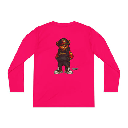 Youth Long Sleeve Tee — Urban Bear Graphic