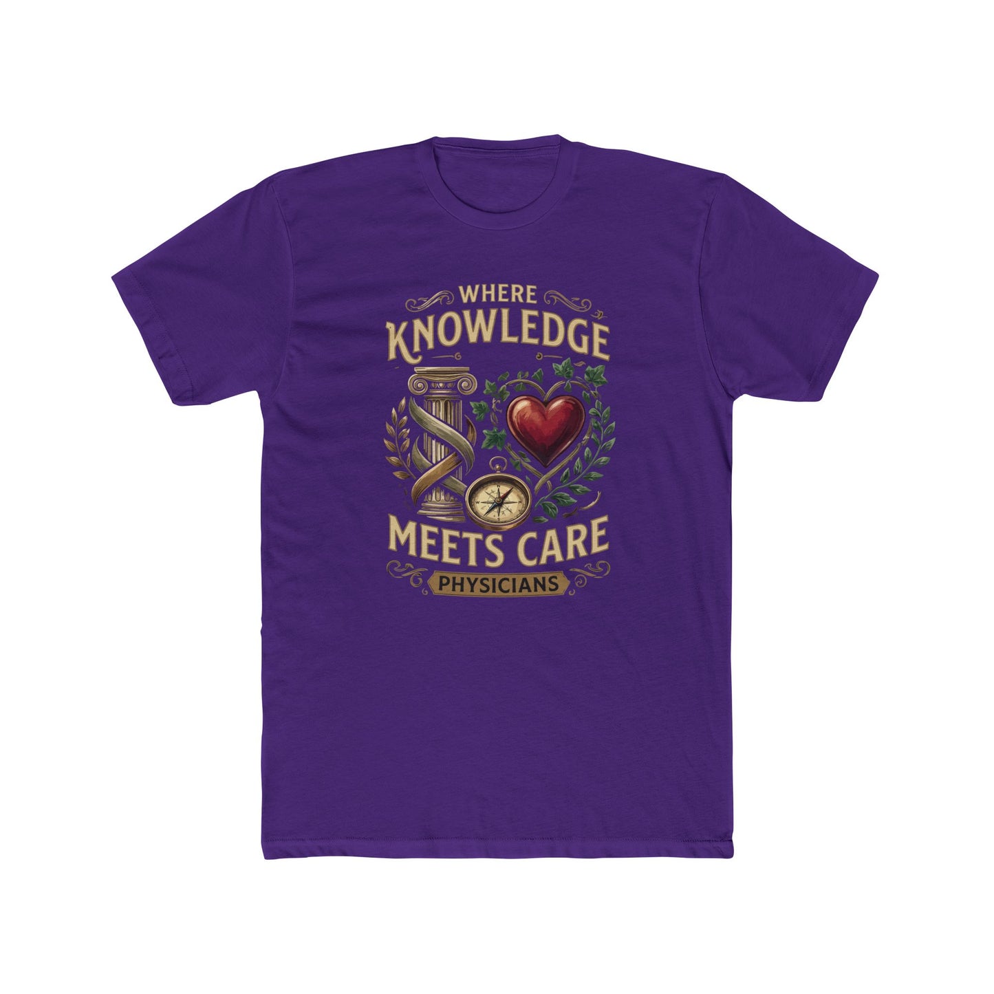 Physicians 'Where Knowledge Meets Care' Medical T‑Shirt