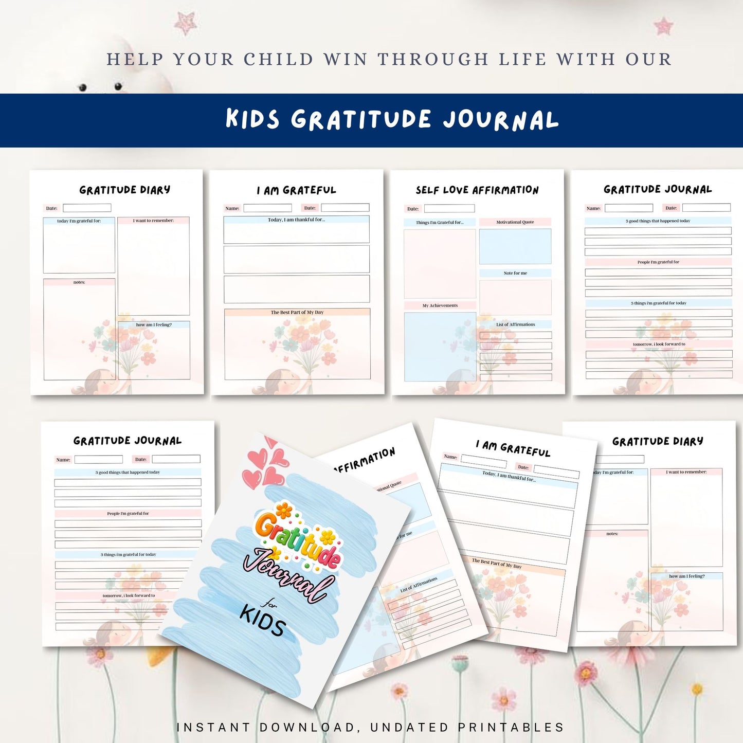 Kids Money Mindset Workbook | Financial Literacy & Smart Money Habits for Children