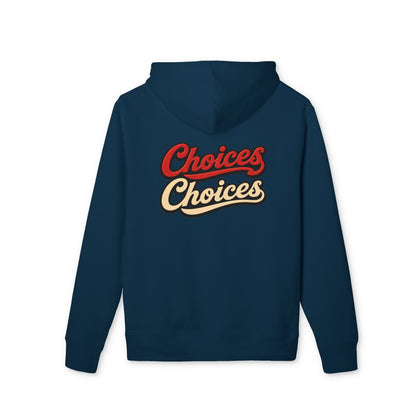 Choices Retro Hoodie — Vintage Script Pullover