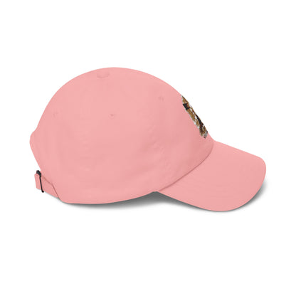 Dad Cap — Grunge Cross 'Never Forget' Embroidered Baseball Hat