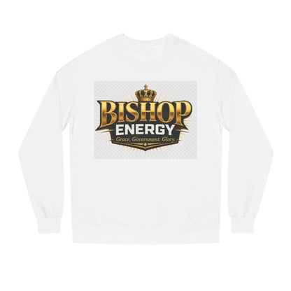Bishop Energy Crewneck Sweatshirt — Gold Crown Logo (Grace, Government, Glory)